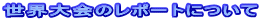 世界大会のレポートについて